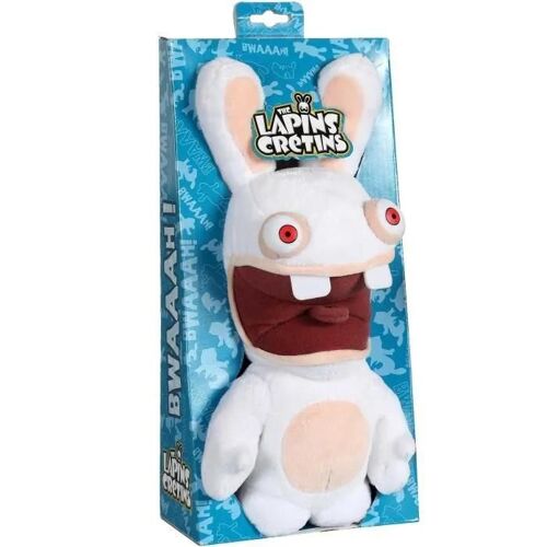 Gipsy - 070337 - Peluche - "The Lapins Crétins" 28 Cm Sonore Bouche Ouverte