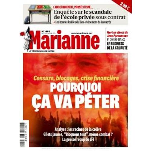 Marianne Hebdo Politique N°1485 Du 28 Aout 2025 Pourquoi Çà Va Péter