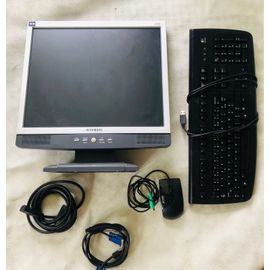Écran ordinateur Hyundaï et clavier 