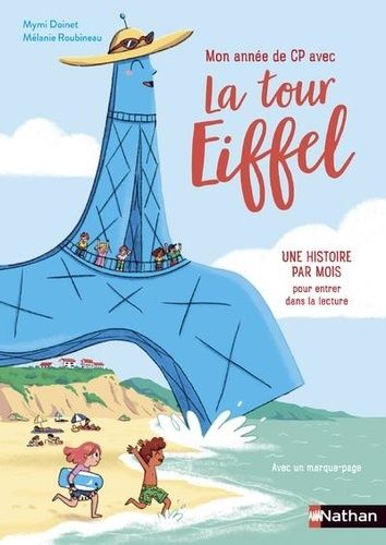 Mon Année De Cp Avec La Tour Eiffel - Avec Un Marque Page