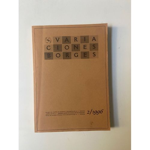Variaciones Borges 2/1996 2-1996