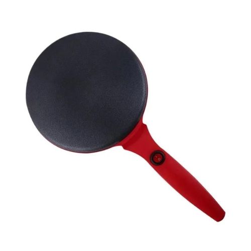 Cr¿ºpi¿¿re ¿¿lectrique Machine ¿¿ gateaux petit d¿¿jeuner Pizza boulanger cr¿ºpes po¿ºle antiadh¿¿sive po¿ºle chinoise rouleau de printemps po¿ºle de cuisson-220V-Red 220v