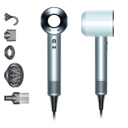 Dyson Supersonic Hd 07 08 Sèche-Cheveux Blanc / Argent