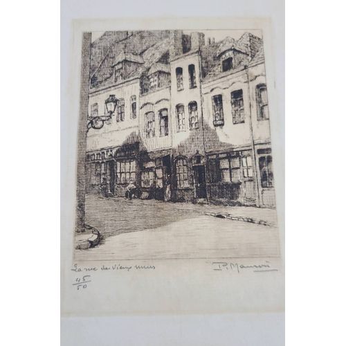 Illustration Des Vieux Murs De Pierre Maurois