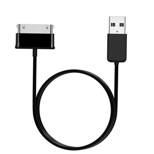 Chargeur De Câble De Données Usb Pour Samsung Galaxy Tab 2, 10.1, P5100, P7500, 7.0 Plus, T859.Black.
