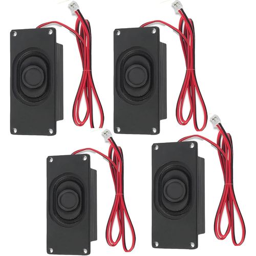 4 Pack 3W 8ohm 3W 8ohm 8ohm JST-PH2.0 Interface Speaker for Arduino Motherboard,DIY Electronic Projects and LCD TV Monitors
