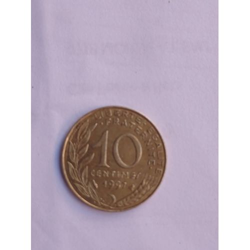 Je Veux Vendre Une Pièce De 10 Centimes De 1997