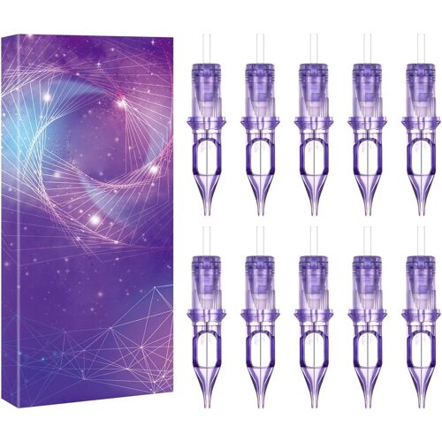 Tattoo Cartridge Needles 10pcs Disposable Tattoo Needles 3rl For Most Tattoo Machines Supplies Kits