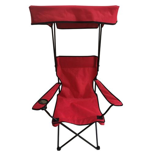 Chaise Pliante Avec Pare Soleil Sunrise Rouge