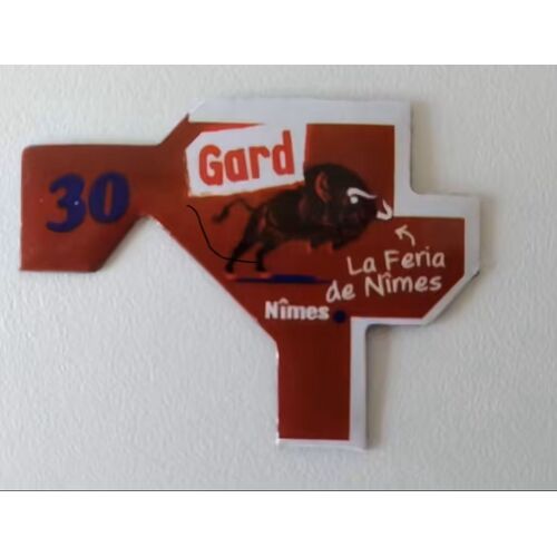 Magnet Le Gaulois Depart'aimant 30 Gard Collection 2018