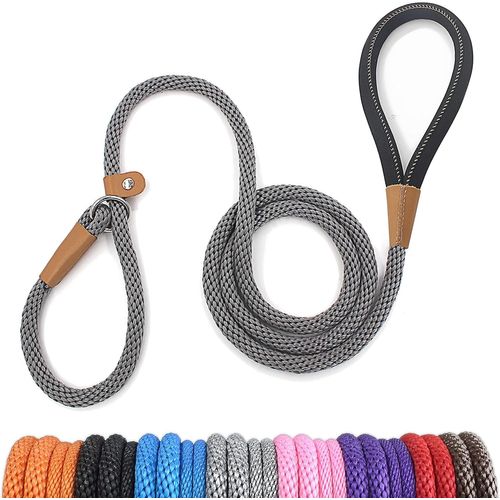 Chicslick-Laisse Chien Corde 0.9cm X 180cm Laisse Pour Chien En Nylon Avec Poignée Rembourrée Réfléchissant Laisse Coulissante Aux Chiot, Petits, Moyens Et Gros Chiens[X1442]