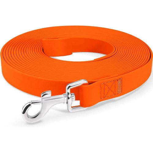 Chicslick-Longe Pour Chien, 5m 10m 15m 20m Laisse Chien Étanches, Laisses De Dres Avec Poignée Pour Petit À Gros Chiens, Orange 5m[X462]