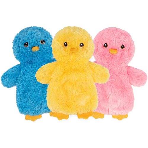 Teppc-Jouet En Peluche Froissée Pour Chien Pour Jeu Interactif, Chiot Et Senior, Jouet En Forme De Poulet Coloré, Mignon Et Câlin \U2013 Ensemble De Poulet Froissé (Jaune, Rose, Bleu)