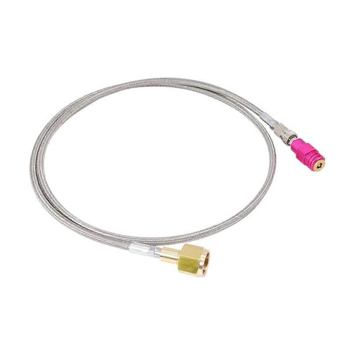 Connecteur pour machine à soda avec tube de raccordement pour soda de 1,5 m TR21-4 Coupleur à déconnexion rapide pour barboteur et