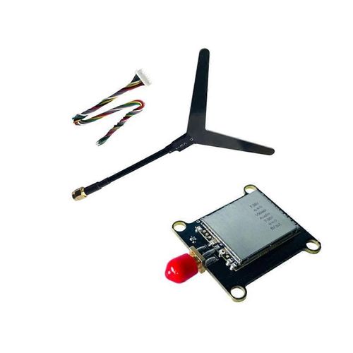 Émetteur-récepteur de transmission d'images VTX 1,2 GHz 1 000 mW 8 canaux pour drones de course et quadricoptères