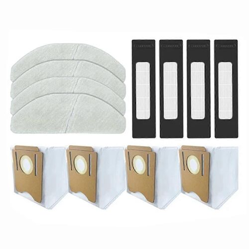 Pièces de rechange pour aspirateurs S8, S8 Plus et CLIEN T24, accessoires, filtre HEPA, chiffon de nettoyage, sacs à poussière