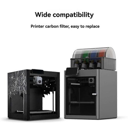 Lot de 5 filtres à air à charbon actif de remplacement pour imprimantes 3D X1/P1 - Purificateur d'air haute efficacité P