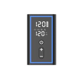 Pompe Portable De Démarrage D'urgence Pour Vélo, Mini-Vélo, Montée Sur Voiture, Puissance Intégrée, 120 Psi, Intel