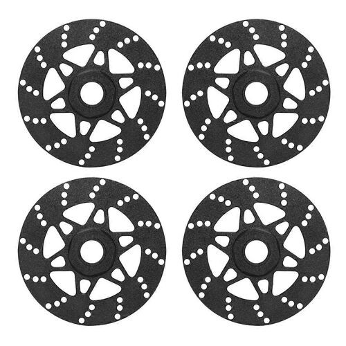 Lot de 4 disques de frein Whirlwind avec moyeu hexagonal de 17 mm pour Arrma 1/7 Infraction Limitless Felony 1/8 RC Upgra