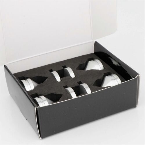 Lot De 4 Pieds De Support D'enceinte En Alliage D'aluminium, Cône Amortisseur De Chocs, Clou Pour Lecteur Cd