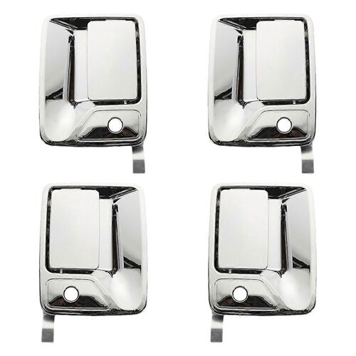 Lot De 4 Poignées De Porte Extérieures Pour Voiture, Pour Cabine Multiplace Super Duty 1999-2016 7c3z2522405aa 7