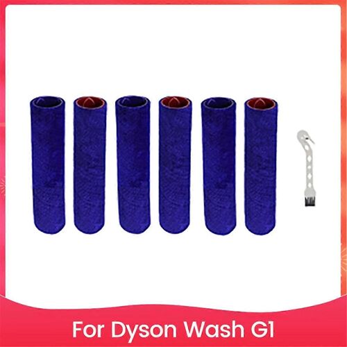 Lot de 7 brosses à rouleau et brosses de nettoyage de rechange pour autolaveuse à main Wash G1