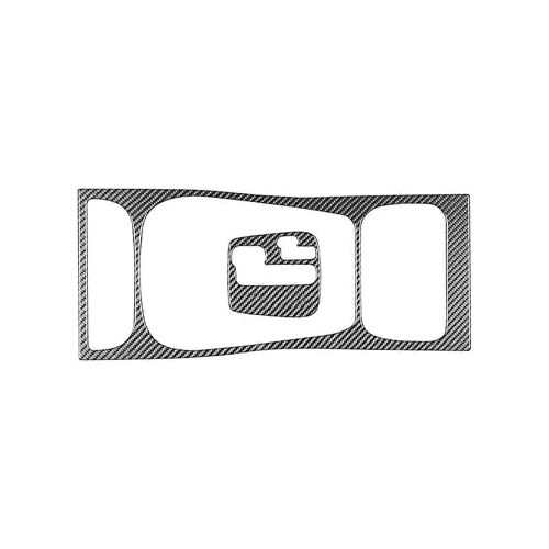 Garniture De Panneau De Levier De Vitesse En Fibre De Carbone Pour Console Centrale De Voiture Lhd 2003-2010