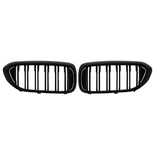 Grilles De Pare-Chocs Avant Style Course À Double Ligne Pour Série 5 G30/G31/G38 530i 540i 550i Doubl