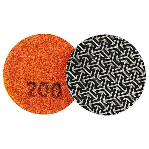 1 Tampon De Polissage Diamanté Électrolytique De 2 Pouces/50 Mm Pour Carrelage, Verre, Métal, Bois, Meulage, Ébavurage