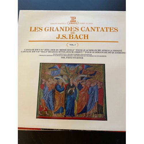 Les Grandes Cantates De Js Bach Vol 7