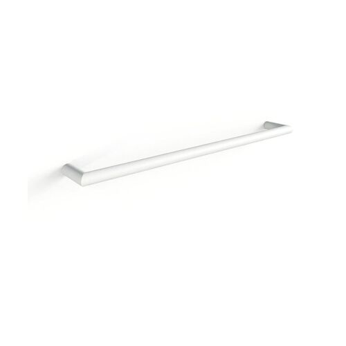 Rail À Serviettes Rond En Acier Blanc 85cm Vana - Metallbude