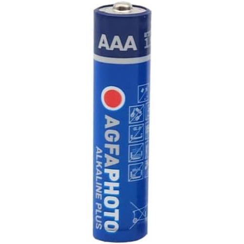 KALANKA-Piles Alcalines PLUS Micro AAA LR03 (1.5V, Lot de 100) - Longue Durée de Vie - Idéales pour Télécommandes, Jouets, Appareils Photo et Plus - Performance Fiable et Constante