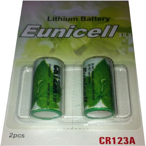 KALANKA-2 Piles Cr123A 3V Lithium Eunicell