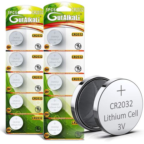 Lot De 10 Piles Bouton Au Lithium Cr2032 3 V[Z947]