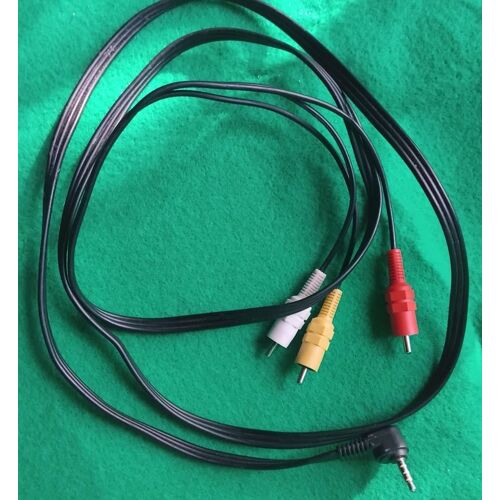 cable 3 x rca male vers 3 5 4 broches jack 3 5 mm male adaptateur composant av pour tv