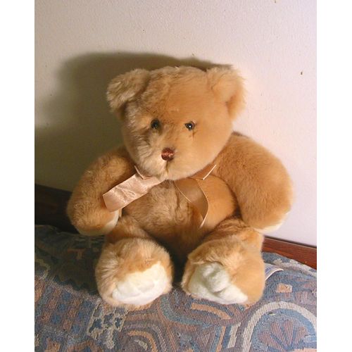 Tibibi, Beau Nounours Beige Doré Tout Doux.