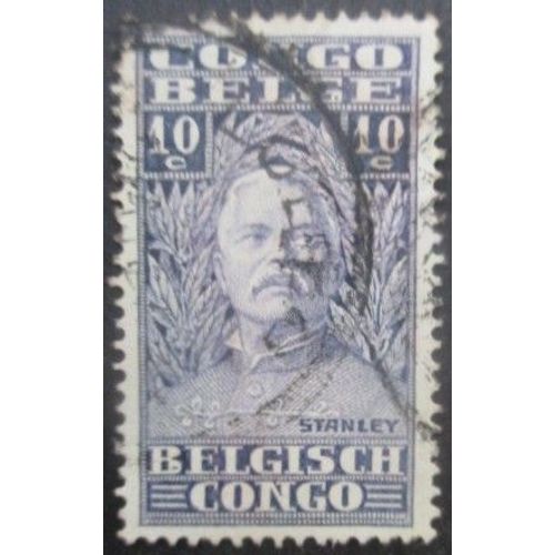 Congo Belge N°136 Sir Stanley Oblitéré