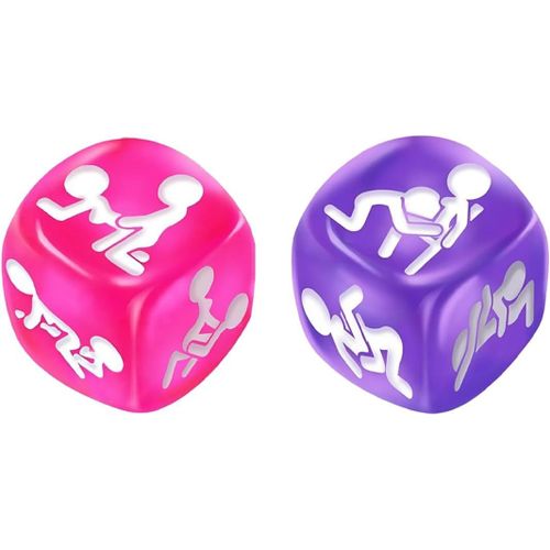 Kalanka-Jeux Sexuelle Adulte Couple, Jeux Érotiques, Jeux Couple Sexuel, Dés Aléatoires, Jeux De Dés Pour Couples, Dés Sexuels Pour Jeux De Rôle, Dés Amusants Pour Adultes, 2 Pièce