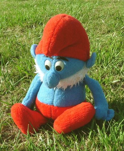 Peluche Grand Schtroumpf Belokapi 48 Cm