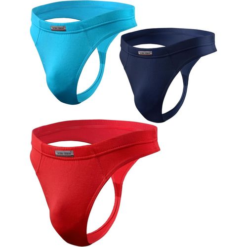 Kalanka-Homme String Sexy Thong Micromodal 1-3 Pack Tanga Slips