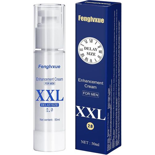 Kalanka-Crème Pour L'agrandissement Masculin, Homme Xxl Super Puissance Crème Pour Les Soins, Big Size Xxl Gel De Massage Pour Homme, Crème De Massage Pour Homme 50ml