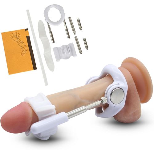 Kalanka-Dilatateurs De Pénis Pour Hommes,Pompe À Pénis Extender Penis Enlargement System,Agrandir Le Pénis,Agrandir Le Pénis Masculin,Aide À L'érection Pour Hommes,Extenseur De Pénis Masculin (Blanc