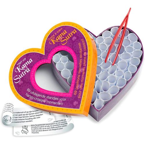 Kalanka-Corps À Coeur Kama Sutra (Nl-Fr) - Jeux Sexuel Adulte Couple Pour Des Moments Intimes Ensemble - Jeux Pour Adulte Avec 100 Tâches Coquines Pour Elle Et Lui