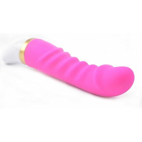 Kalanka-Vibromasseur 12 Modes Gode En Silicone Rechargeable, Rose