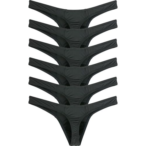 Kalanka-String Ultra Fin Et Ultra Léger Sous-Vêtements Homme Soyeux Tanga Pour Homme Avec Dos En T