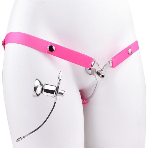 Kalanka-Cage De Déguisement Plate Pour Hommes Sissy Avec Ceinture Élastique, Dispositifs Inversés Négatifs En Métal Pour Hommes - Ha02