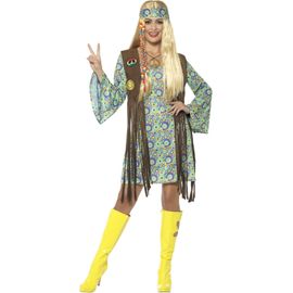 Kalanka-Smiffys - 43127m - Déguisement - Femme - Hippie - Années 60 - Taille - Multicolore