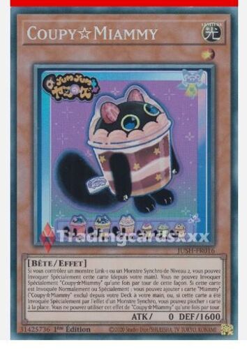 Yu Gi Oh Jush Fr016 Coupy Miammy Collector Rare