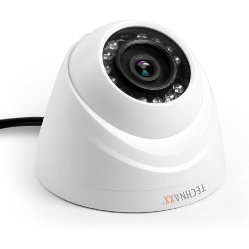 Kit De Sécurité Mini Pro Hd 720P Hdcvi/Koaxial, Ensemble De Surveillance Avec Récepteur Et Caméra Dôme Intérieure Tx-49 - Détection De Mouvement, Vision Nocturne - Idéal Pour Le Système Dahua