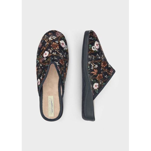 Mules Gris Motifs Gr De Goldner Fashion